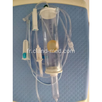 Set de perfusion stérile jetable pour burette pédiatrique